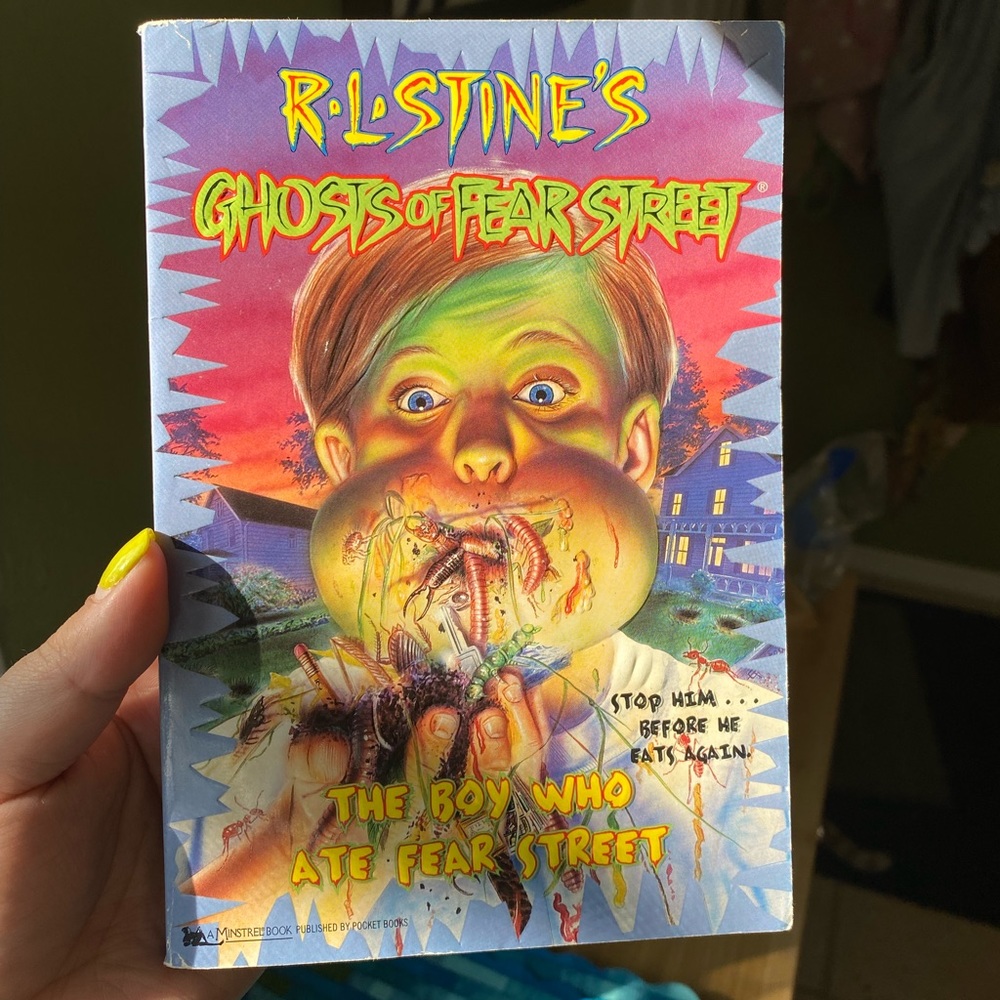 R.L. STINE The Boy Who Ate Fear Street book novel vintage